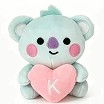 BTS- Llavero Peluche BT21 corazon (no oficial)