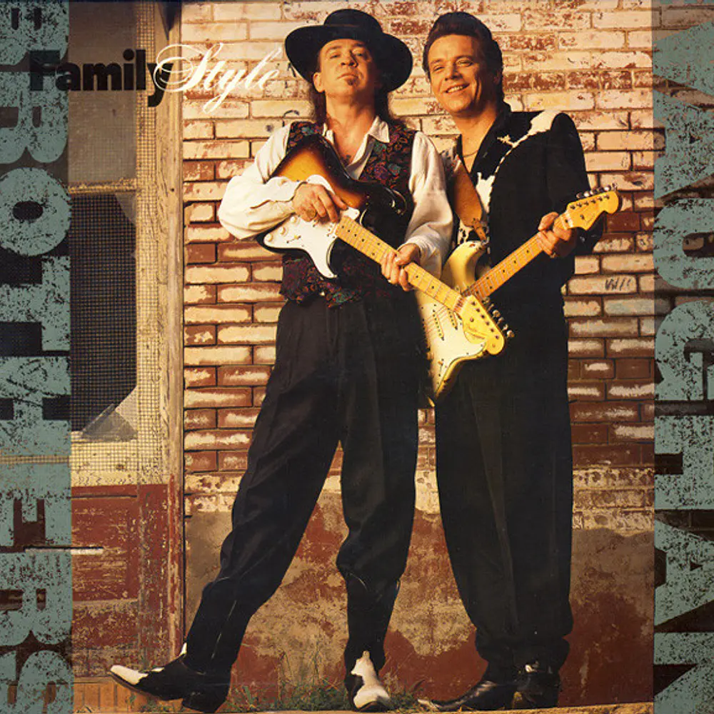 The Vaughan Brothers - Family Style (CD Jewel Usado) (NM)