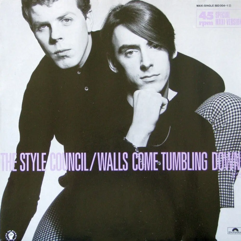 Style Cuncil - Walls Come Tumbling Down! 12" Maxi-Single (Vinilo Usado) (NM)