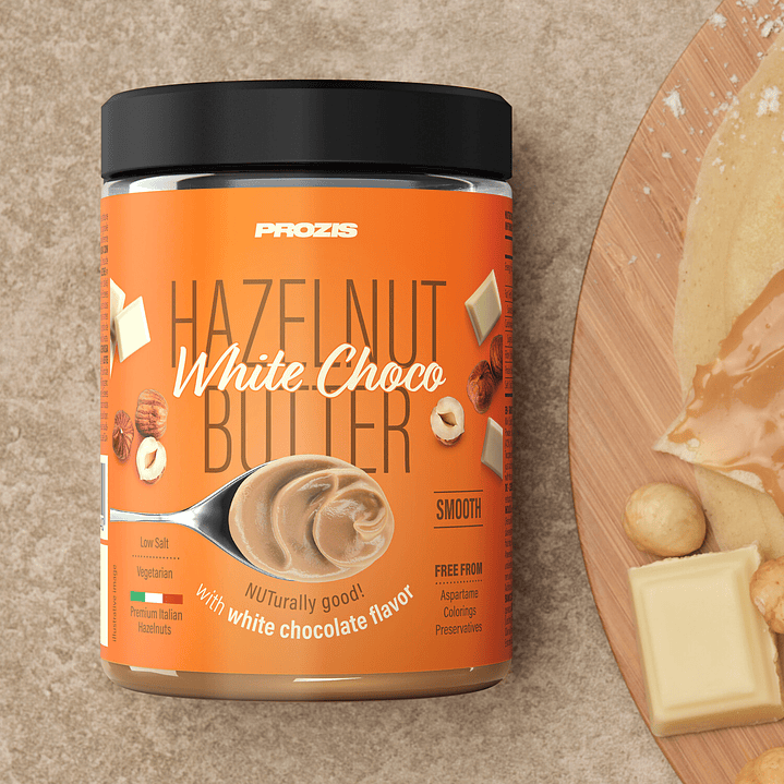 Hazelnut-White Choco Butter - Avellanas y chocolate blanco 250 g 1