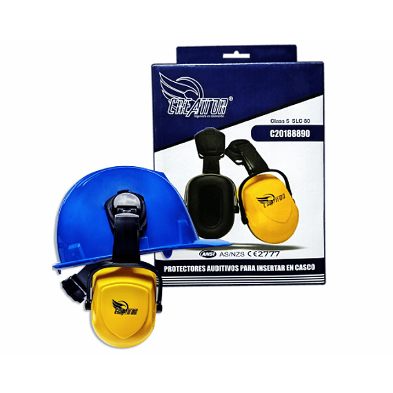 Protector auditivo para insertar en casco CREATTOR