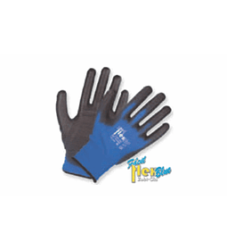 Guantes Nylon texturado, recubiertos en Poliuretano ,DIP NORMAL, FacilFlex Blue