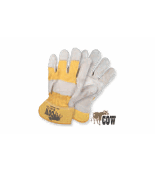 Guantes Industriales en Vaqueta Especial y tela , Cow, Talla 10