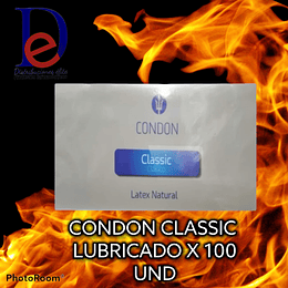 CONDON CLASSIC LUBRICADO X 100- - CHEMI- VTO JUL 28- UBI 19-A