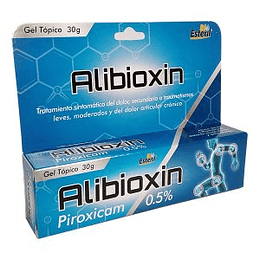 ALIBIOXIN 0.5% GEL X 30 GR- PIROXICAM 0.5%- BIOESTERIL- VTO JUL 26- UBI 19-A