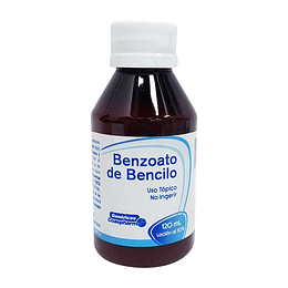BENZOATO BENCILO 30% LOCION X 120 ML- - COASPHARMA- VTO ENE 26- UBI 5-F