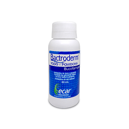 BACTRODERM BUCOFARINGEO X 60 ML -YODO POVIDONA -ECAR -VTO OCT 27  -UBI 26-A