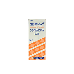 GENTIMAX 0.3% GOTAS OFT X 5 ML -GENTAMICNA-FARMASER UBI 13-D