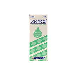 LACRIXIAL 1.4% GOTAS OFT X 15 ML -ALCOHOL POLIVINILICO-FARMASER UBI 13-D