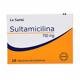 SULTAMICILINA 750 MG X 10 TAB --LASANTE UBI 7-F