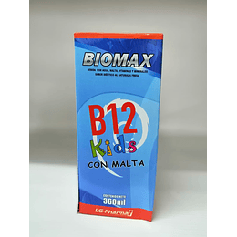BIOMAX B12 KIDS JBE X 360 ML -MULTIVITAMINICO-LG-PHARMA UBI 7-F