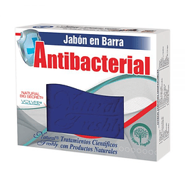 JABON ANTIBACTERIAL BARRA X 90 GR --NATURAL FRESHLY UBI 13-D*