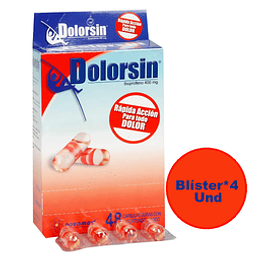 DOLORSIN 400 MG X 48 CAP -IBUPROFENO-NOVAMED UBI 7-F