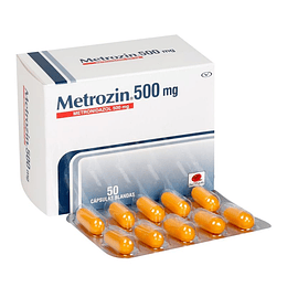 METROZIN 500 MG X 50 CAP -METRONIDAZOL-PROCAPS UBI 