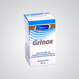 GRINOX JBE X 60 ML -ACETAMIN+FENILEFR+CLORFERINAMINA-TRIDEX UBI 13-D