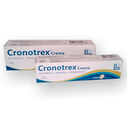 CRONOTREX CREMA X 20 GR -CLOTRIMAZOL+NEOMICINA-BETAMETASONA-CRONOMED UBI 13-D