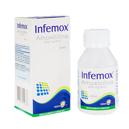INFEMOX 250MG/5ML SUSP X 60 ML  -AMOXICILINA-CRONOMED UBI 13-D