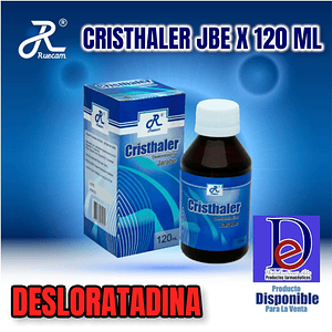 CRISTHALER JBE X 120 ML- DESLORATADINA- RUECAM- UBI 16-D