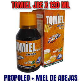 TOMIEL JBE X 120 ML -MIEL+TOTUMO+JENGIBRE+PROPOLEO-VYTAFER UBI 13-D