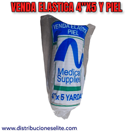 VENDA ELASTICA MEDICAL SUPPLIES 5 X 5 C/BLANCO