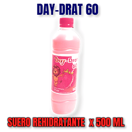 DAY-DRAT 60 FRESA SUERO ORAL X 500 ML -SALES DE REHIDRATACION-IMPROPHARMA UBI 13-D