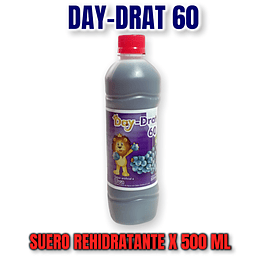 DAY-DRAT 60 UVA SUERO ORAL X 500 ML -SALES DE REHIDRATACION-IMPROPHARMA UBI 13-D