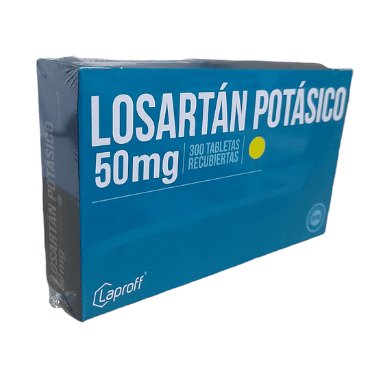 LOSARTAN 50 MG X 300 TAB- - LAPROFF- VTO SEP 25- UBI 14-C