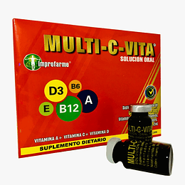 MULTI-CEVITA X 10 AMP BEBIBLES 10ML -MULTIVITAMINICO-IMPROFARME UBI 13-D
