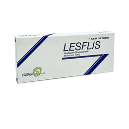 LESFLIS 15 MG X 10 TAB MASTIC -MELOXICAM-CRONOMED UBI 