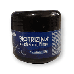 BIOTRIZINA 1% POTE X 30 GR -SULFADIAZINA DE PLATA-BIOESTERIL UBI 13-D