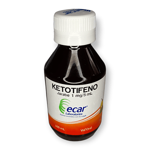 KETOTIFENO 1MG/5ML JBE X 100 ML- - ECAR- 9-F