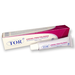 TOR CREMA PROCTOLOGICA X 10 GR -DEXAMETASONA+ LIDOCAINA -BLASKOV -VTO NOV 26 -UBI 18-F