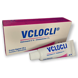 VCLOCLI CREMA VAG X 20 GR -CLOTRIMAZOL+ CLINDAMICINA -PROFMA -VTO MAY 25 -UBI 16-A