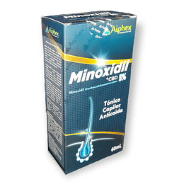 MINOXIDIL 5% + CBD X 60ML- AIPHEX- IVA INCLUIDO UBI 13-D*
