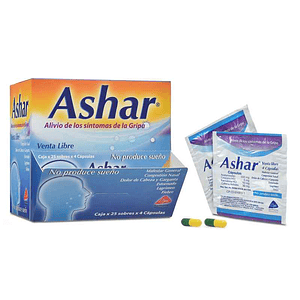 ASHAR X 100 CAP- ACETAMINOFEN+ CETIRIZINA+ FENILEFRINA+ CAFEINA- MEMPHIS- 27-B