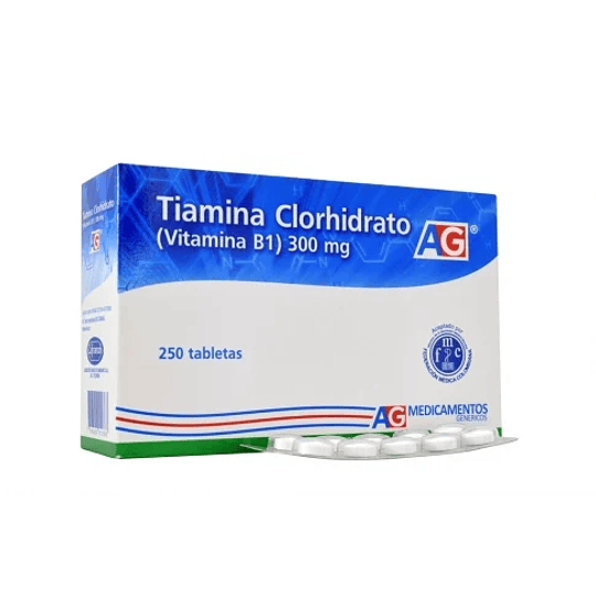 TIAMINA 300 MG X 250 TAB- - AG- VTO SEP 24- UBI