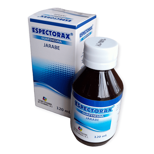 ESPECTORAX JBE X 120 ML -GUAIFENESINA -BRADYSTER -VTO OCT 25 UBI 19-F