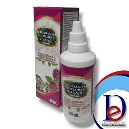 VALERIANA+PASIFLORA+TORONJIL GOTAS X 60 ML- - TOTALMAX- VTO 0- UBI 14-A