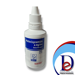 METOCLOPRAMIDA 4MG/ML GOTAS X 30 ML- - RECIPE- 7-F