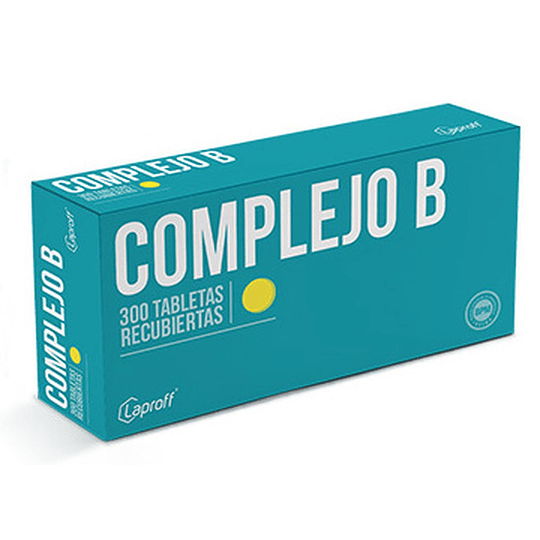 COMPLEJO B X 300 TAB- - LAPROFF- VTO ABR 26- UBI 14-E