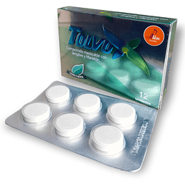 TOLVOX FRESH GARGANTA MENTA X 12 MASTICABLES -JENGIBRE+ MARAÑON -ALIKIN PHARMA -VTO -UBI 9-B