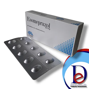 ESOMEPRAZOL 20 MG X 30 TAB- - COLMED- UBI 7-F-BODEGA B