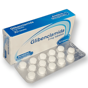 GLIBENCLAMIDA 5 MG X 30 TAB- - COASPHARMA- 6-D