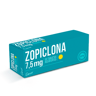 ZOPICLONA 7.5 MG X 50 TAB- - LAPROFF- UBI 15-A