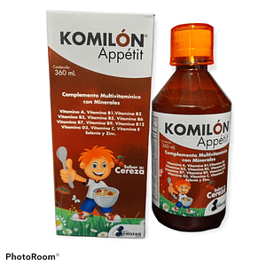 KOMILON APPETIT JBE X 360 ML- MULTIVITAMINICO- PROFAR- - UBI 21-F