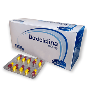 DOXICICLINA 100 MG X 250 CAP- - COASPHARMA- 6-B