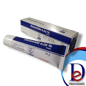 DESONIDA 0.05% CREMA X 15 GR- - RECIPE- 16-B