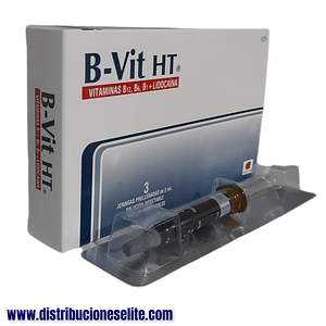 B-VIT HT X 3 AMP- VITAMINA B12+ B1+ B6+ LIDOCAINA- PROCAPS- UBI 1-C