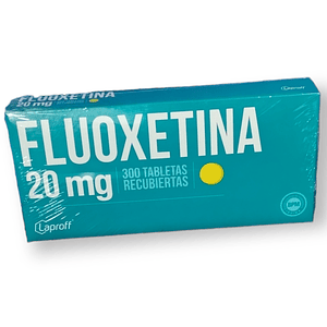 FLUOXETINA 20 MG X 300 TAB- - LAPROFF- - UBI 14-E