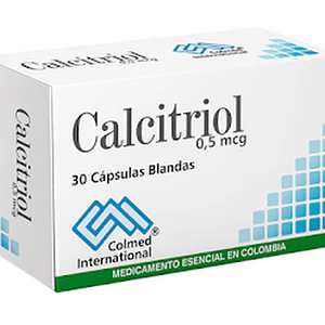 CALCITRIOL 0.25 MCG X 30 CAP - -COLMED  -UBI 8-F
